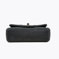 Chanel Classic Flap Bag Mini Rectangle Leather in Black