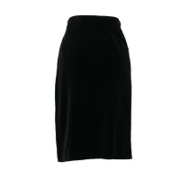 Gianni Versace Skirt Cotton in Black