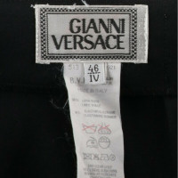 Gianni Versace Gonna in Lana in Nero