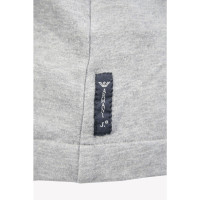 Armani Jacke/Mantel aus Baumwolle in Grau