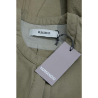 Humanoid Jacke/Mantel aus Baumwolle in Beige