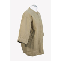 Humanoid Jacke/Mantel aus Baumwolle in Beige