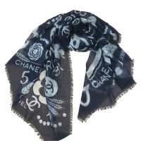 Chanel Schal/Tuch aus Kaschmir in Blau
