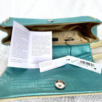 Coccinelle Handtasche aus Leder in Türkis