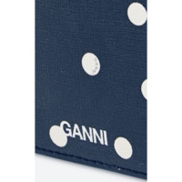 Ganni Travel bag Leather in Blue