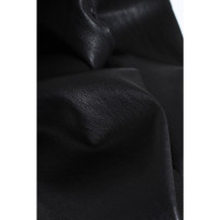 Balenciaga Trousers Leather in Black