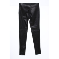 Balenciaga Trousers Leather in Black