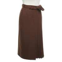 Gianni Versace skirt in brown