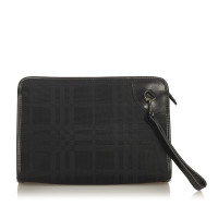 Burberry Clutch Canvas in Zwart