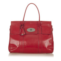 Mulberry Bayswater Leer in Rood