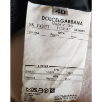 Dolce & Gabbana Jupe en Viscose en Noir