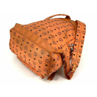 Mcm Backpack in Orange