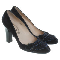Tod's Suede pumps in nero