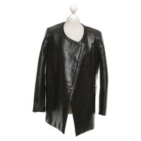 Robert Rodriguez Jacket in patent leather look