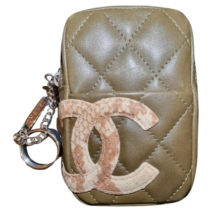 Chanel Handtasche aus Leder in Taupe
