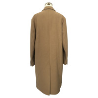 Dries Van Noten Jacket/Coat Wool in Beige