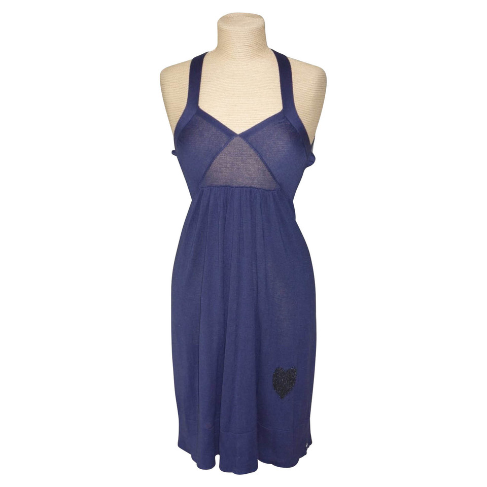 Twin Set Simona Barbieri Dress Cotton in Blue