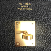 Hermès Birkin Bag 35 in Pelle in Nero