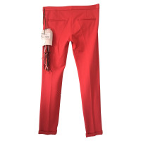 Msgm Trousers Viscose in Red