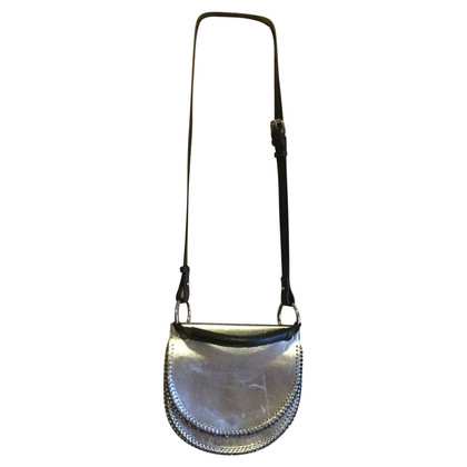 Marni Handbag Leather in Silvery