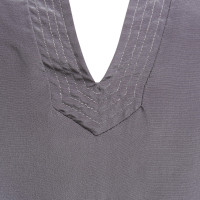 Style Butler camicetta di seta di colore grigio