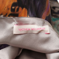 Matthew Williamson zijden jurk patroon