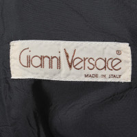 Gianni Versace Manteau court en gris
