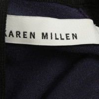 Karen Millen Robe en maille en noir / violet