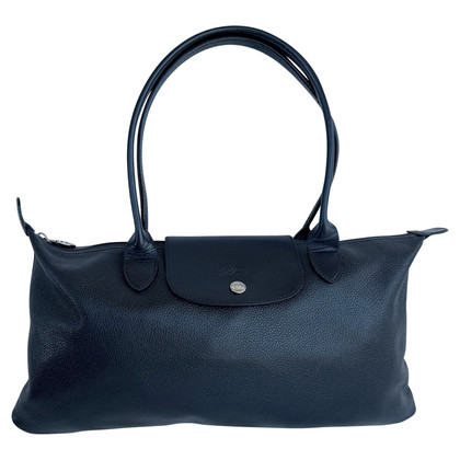 Longchamp Tote bag Leather in Blue