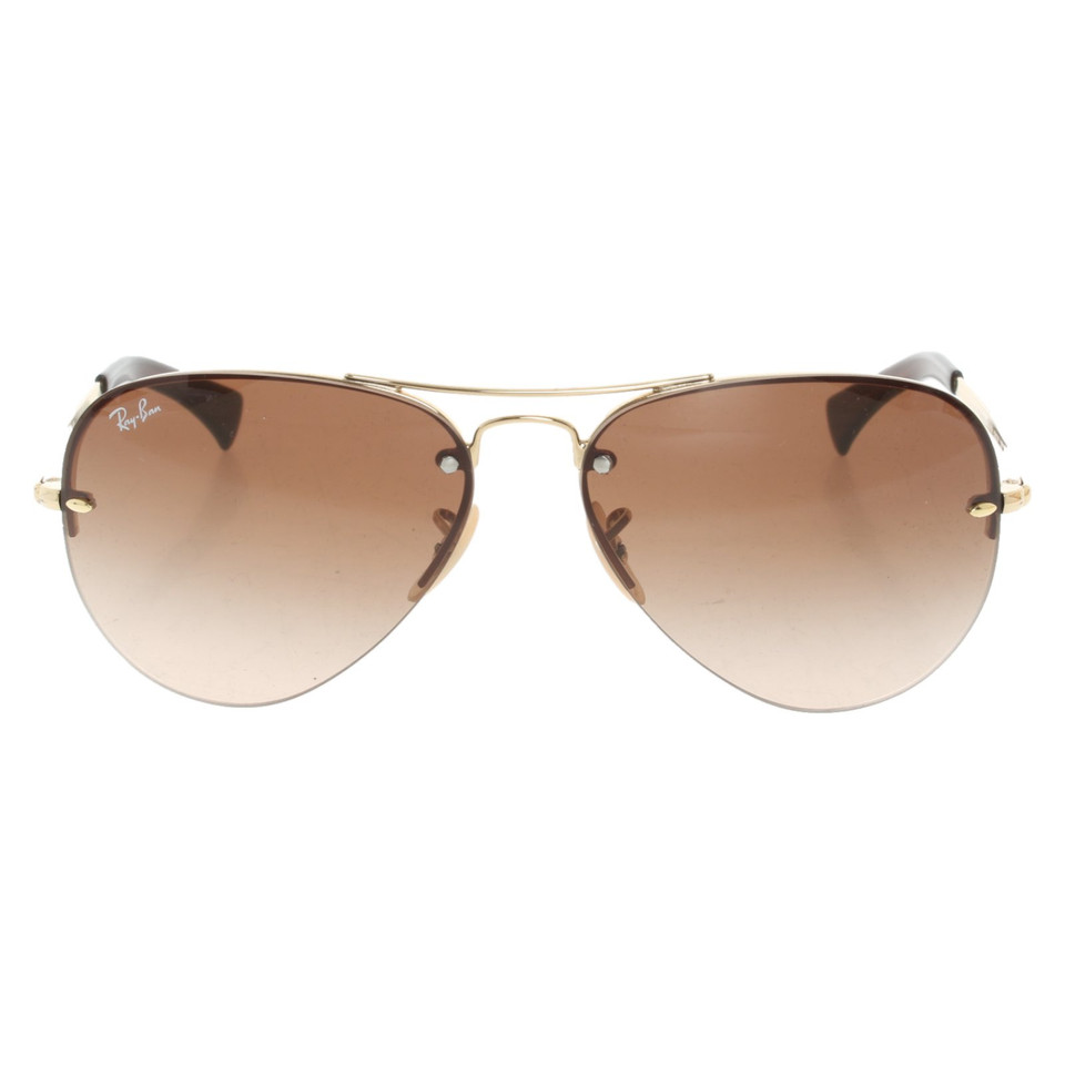 Ray Ban Sonnenbrille in Gold