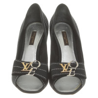 Louis Vuitton Peep-Toes en noir