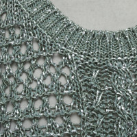 Max & Co Sweater in groen / zilver