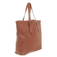 Bottega Veneta Brown "Intrecciato Tote"