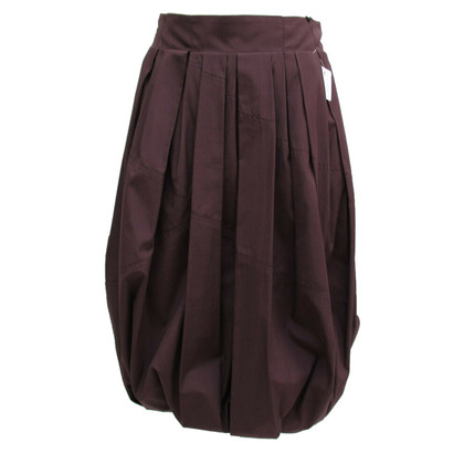 Louis Vuitton Skirt Cotton in Brown