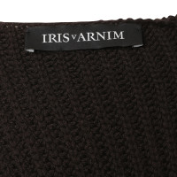 Iris Von Arnim Cashmere sweater in dark brown