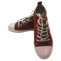 Moschino Love Sneakers in Bordeaux