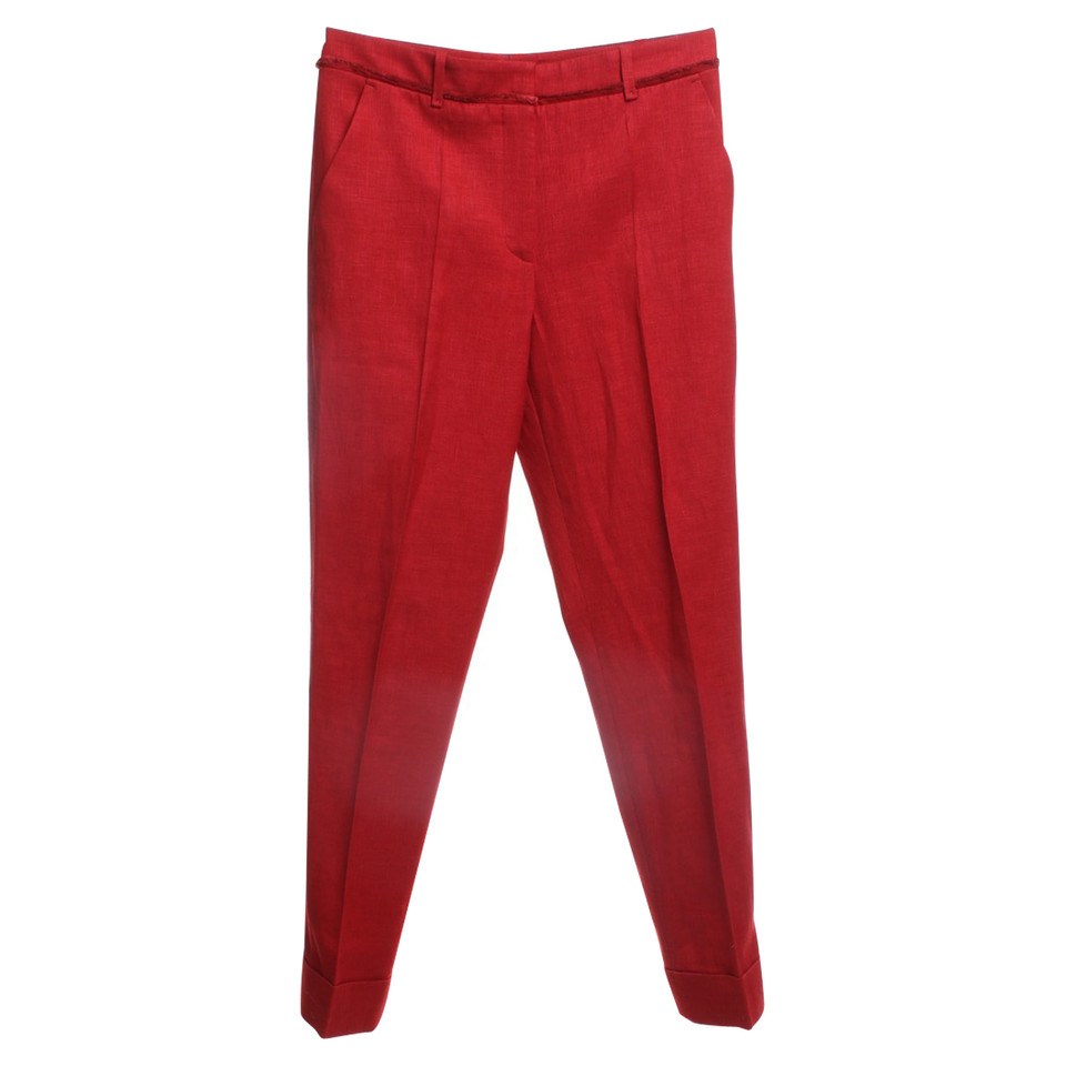 Hugo Boss Pantalon en rouge