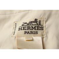 Hermès Jacke/Mantel in Creme