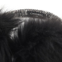 Chanel Chapeau/Casquette en Laine en Gris