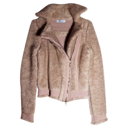 Blumarine Jacket/Coat Wool in Nude