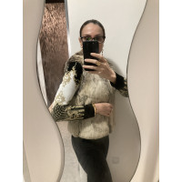 Paco Rabanne Vest Fur in Beige