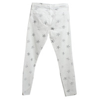 Current Elliott White jeans with pattern