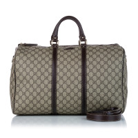 Gucci Travel bag Canvas in Beige