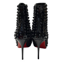 Christian Louboutin Boots Patent leather in Black
