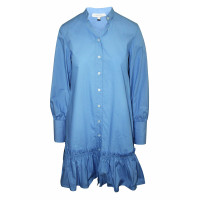 Calvin Klein Kleid aus Baumwolle in Blau