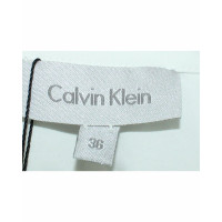 Calvin Klein Robe en Coton en Blanc