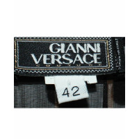 Gianni Versace Kleid aus Viskose in Schwarz