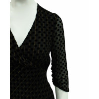 Gianni Versace Kleid aus Viskose in Schwarz