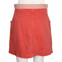 Chanel Skirt Cotton in Red
