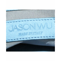 Jason Wu Clutch Bag Leather in Blue